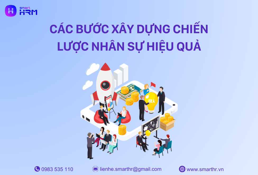các bước xây dựng chiến lược nhân sự toàn diện 