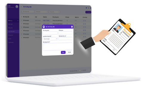 SMART HR | Quản lý tuyển dụng