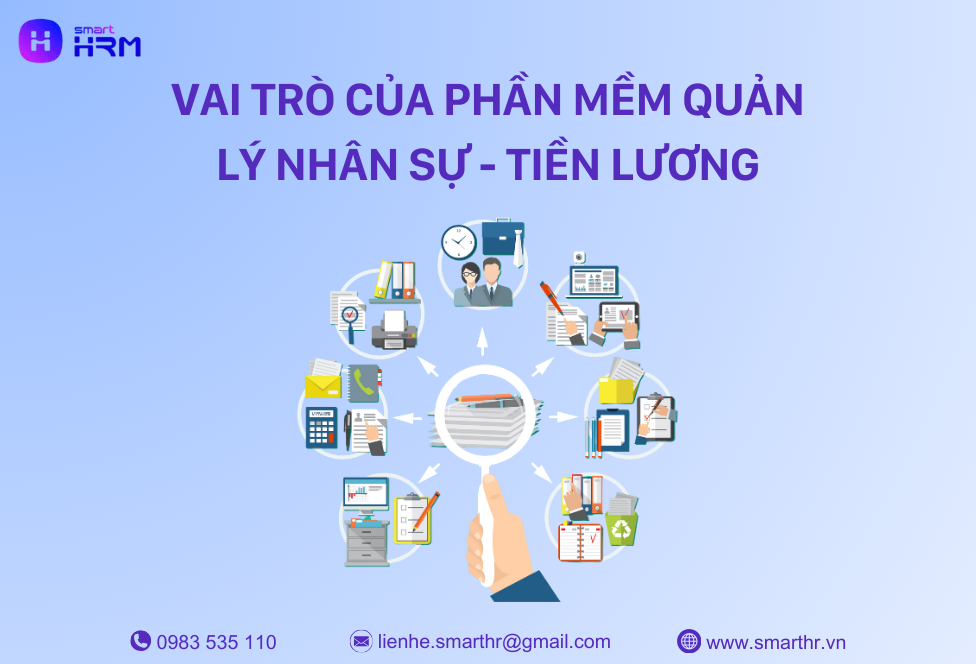 vai trò của phần mềm quản lý nhân sự tiền lương