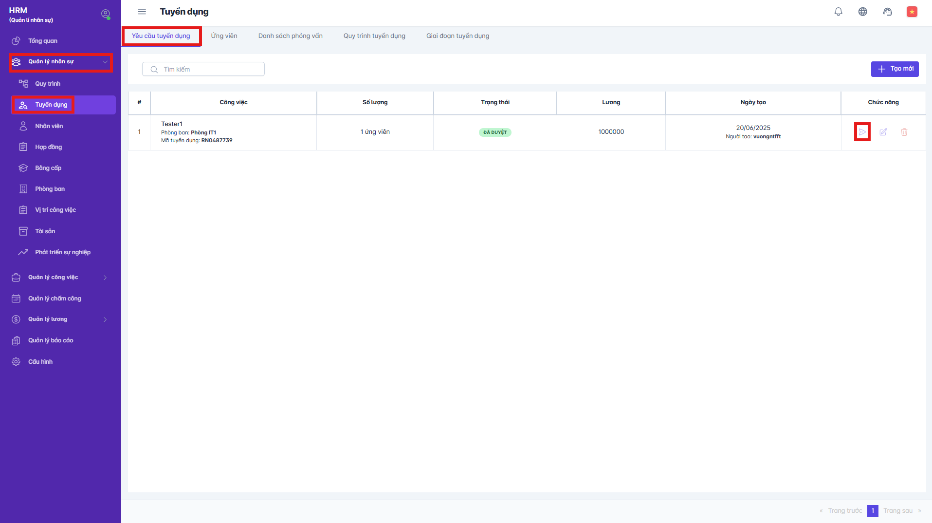 SMART HR | Tuyển dụng