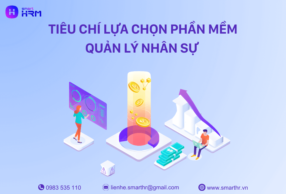 tiêu chí lựa chọn phần mềm quản lý nhân sự